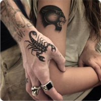 Fotos de tatuajes de escorpiones para hombres 34 Fotos de tatuajes de escorpiones para hombres 42